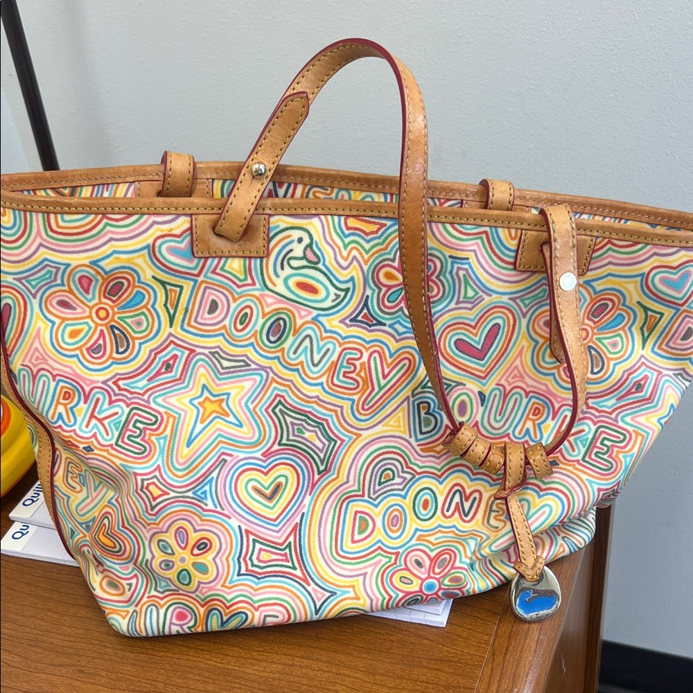 Dooney & Bourke Colorful Patterned Tote